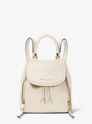 michael kors viv extra-small pebbled leather backpack|Viv Extra.